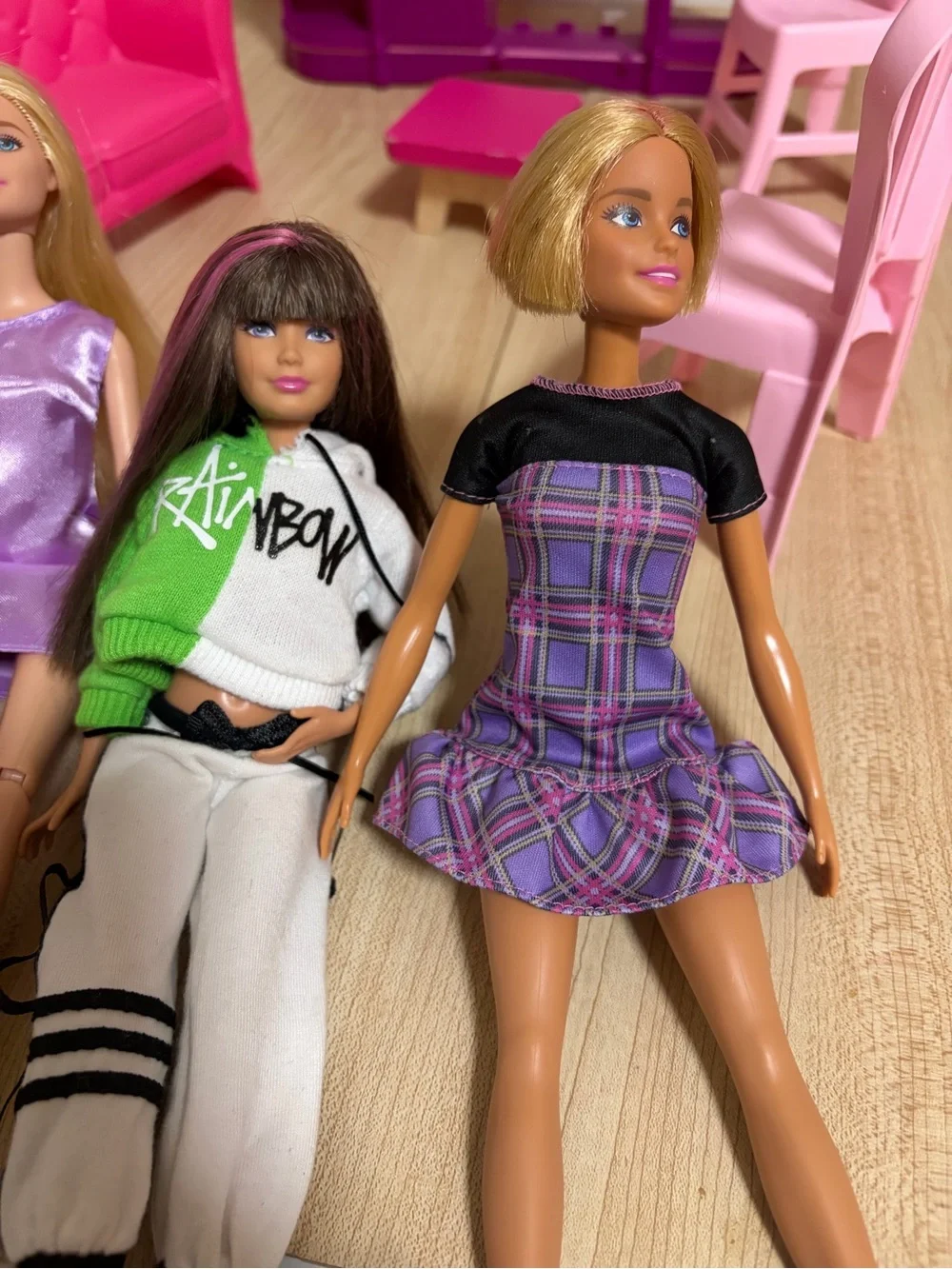 Barbie themed kitchen